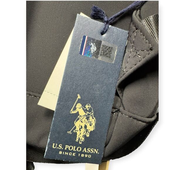U.S. Polo Assn Backpack Black Adjustable BNWT main image 5